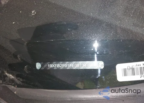 2015 Honda Civic Ex-L from USA, damaged, VIN 19XFB2F91FE097344